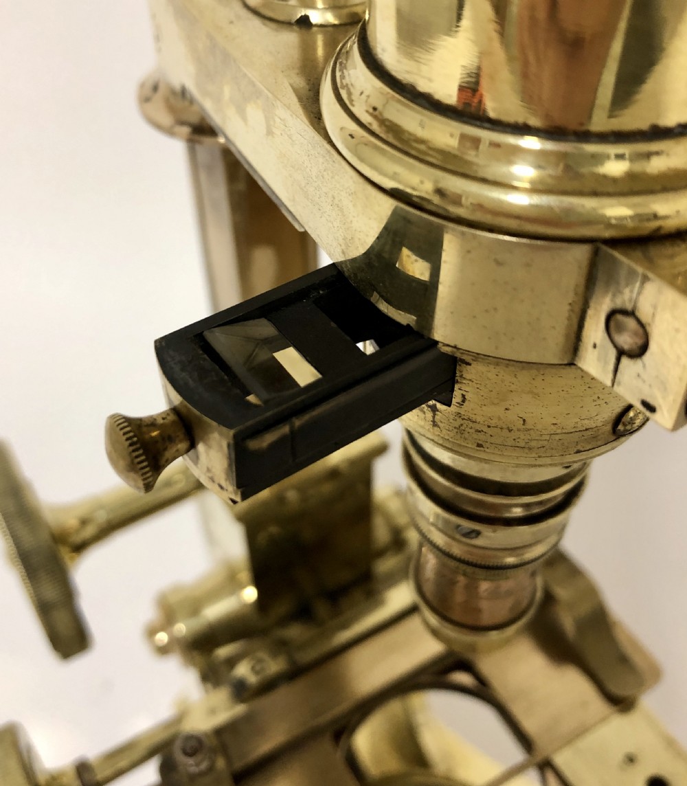 Antique Binocular Microscope by Marratt & Short View X