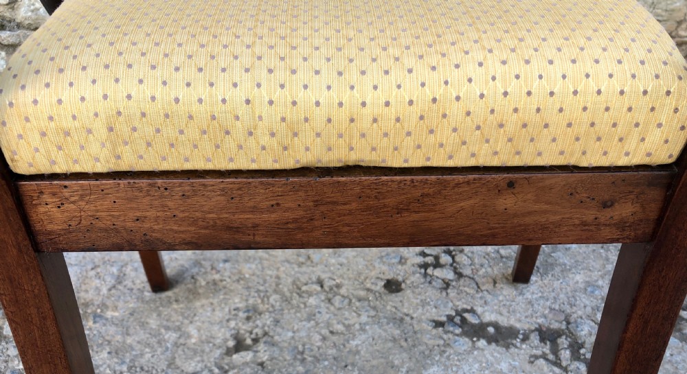 Regency Mahogany Scroll Arm Carver Chair View X