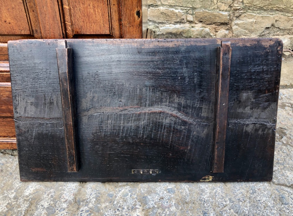 18th Century Welsh Oak Coffer Bach View X