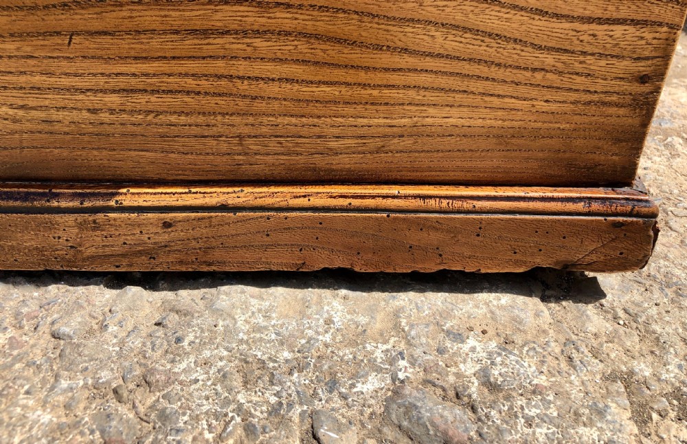 Antique Elm Blanket Box View XVII