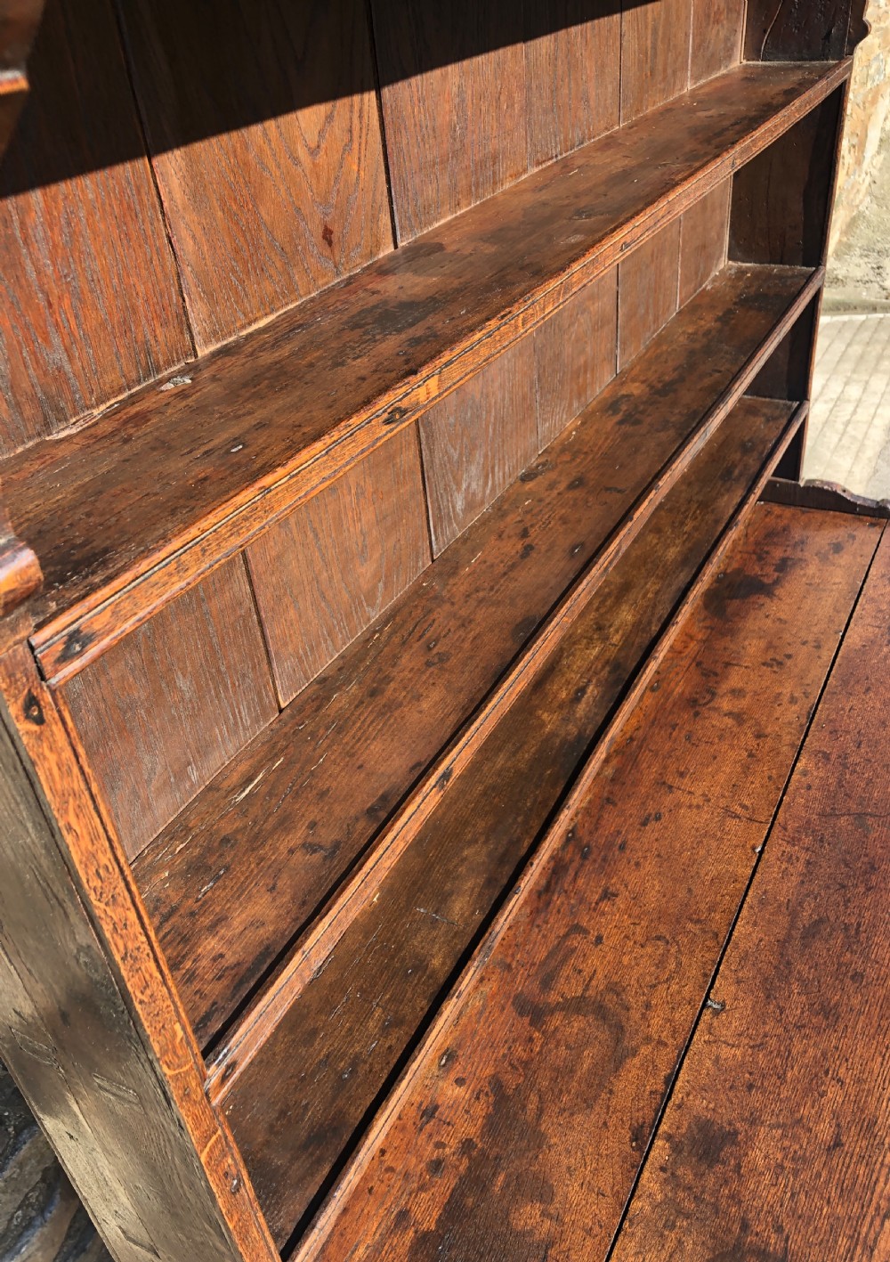 Antique Georgian Oak Dresser View IX