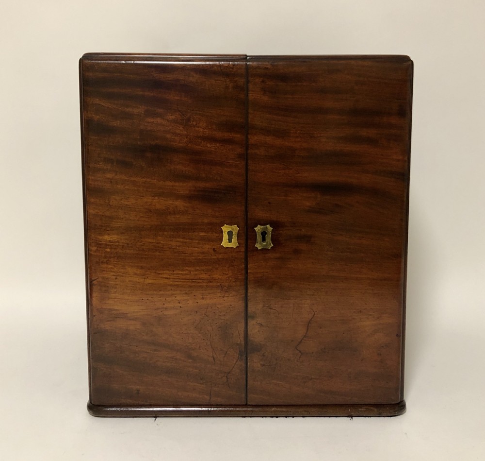 Georgian Apothecary Cabinet Box with Contents View XXIV