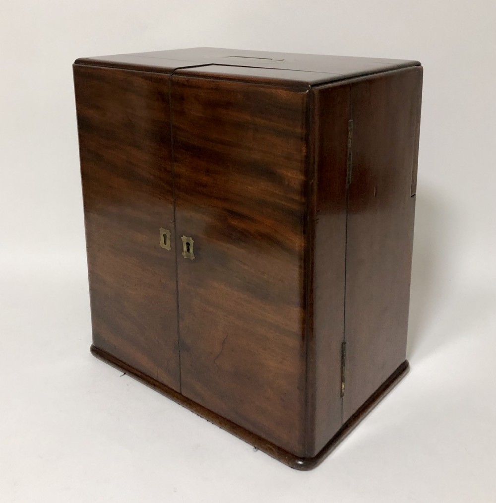 Georgian Apothecary Cabinet Box with Contents View XXIII