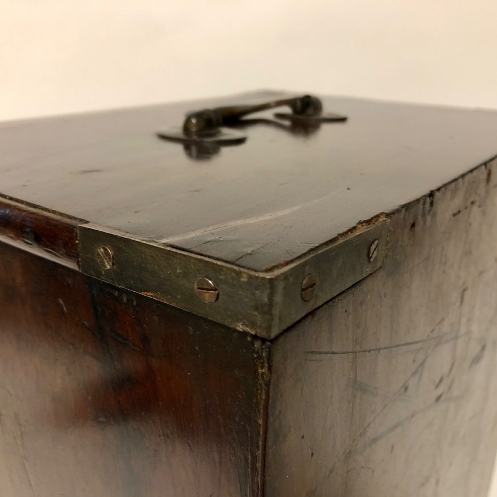 Victorian Mahogany Collectors Cabinet Drawers with Locking Door  View XIII