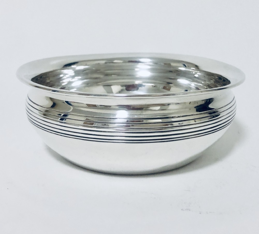 Antique Solid Sterling Silver Bowl