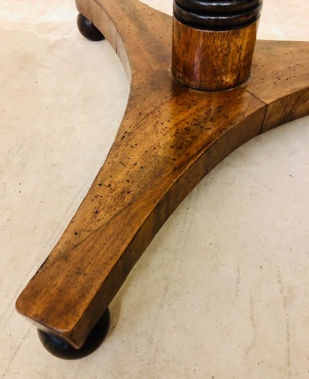 Antique Regency Mahogany Adjustable Music Stand View XX