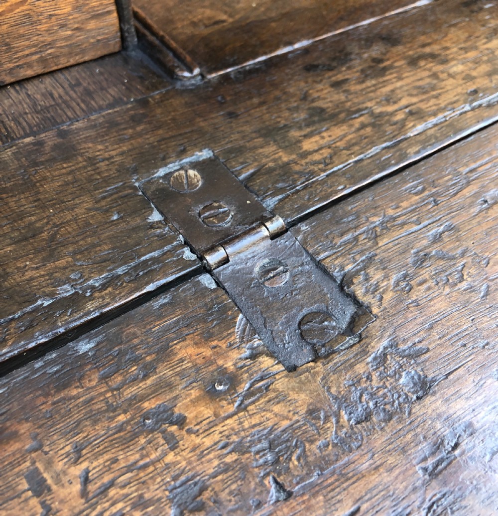 18th Century Georgian Oak Bureau  View VII