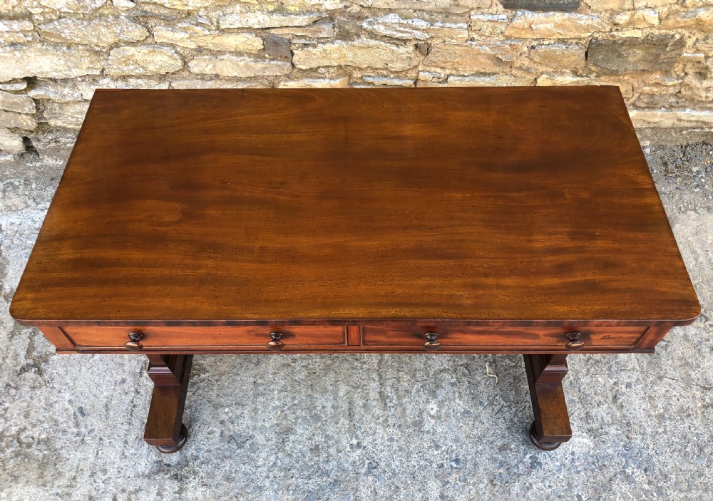 Antique Regency Mahogany Side Table View II