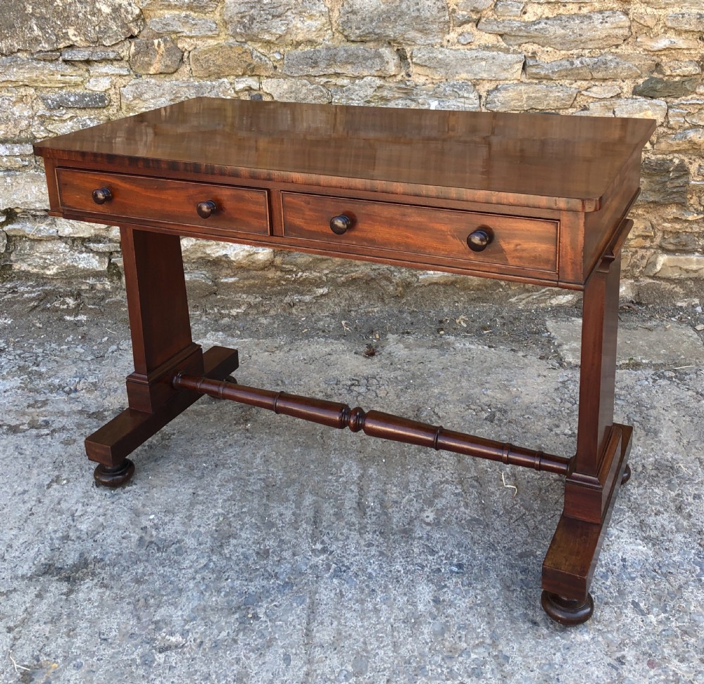 Antique Regency Mahogany Side Table View IV