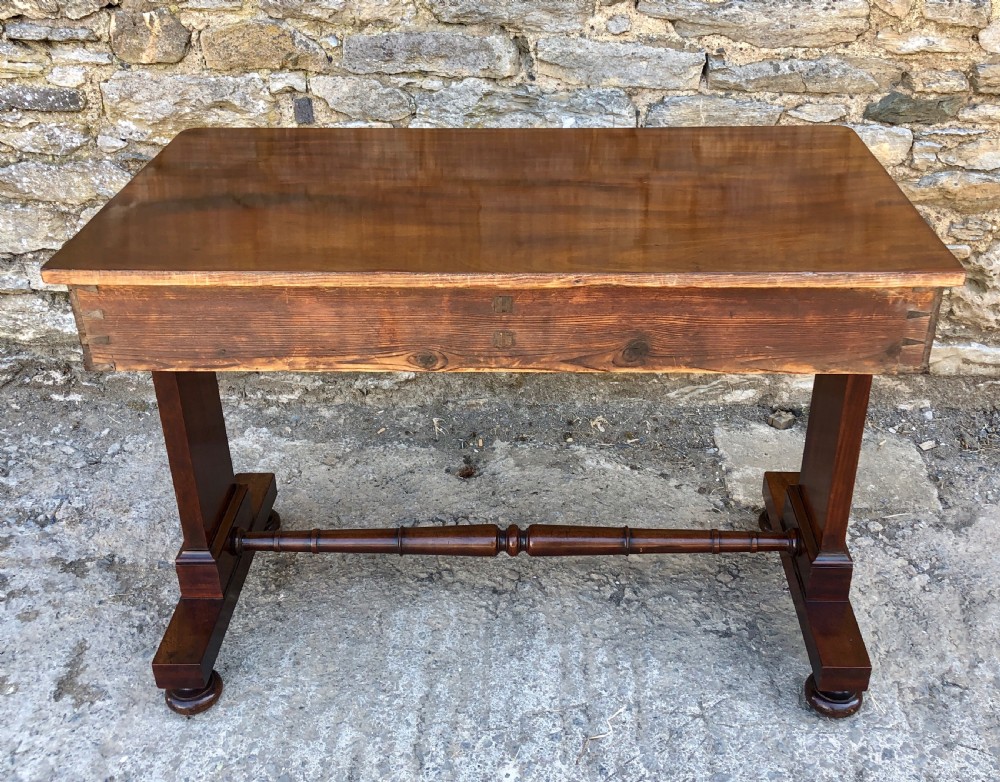 Antique Regency Mahogany Side Table View XV