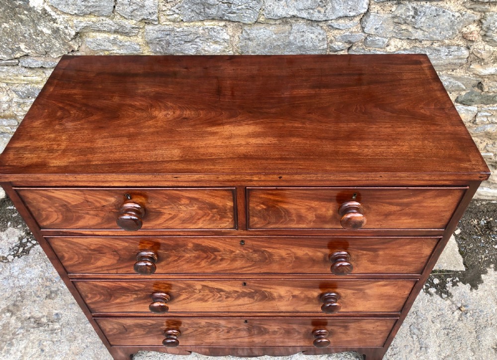 Regency Mahogany Chest of Drawers View V