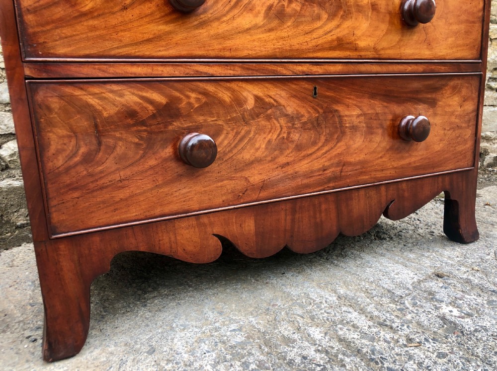 Regency Mahogany Chest of Drawers View X