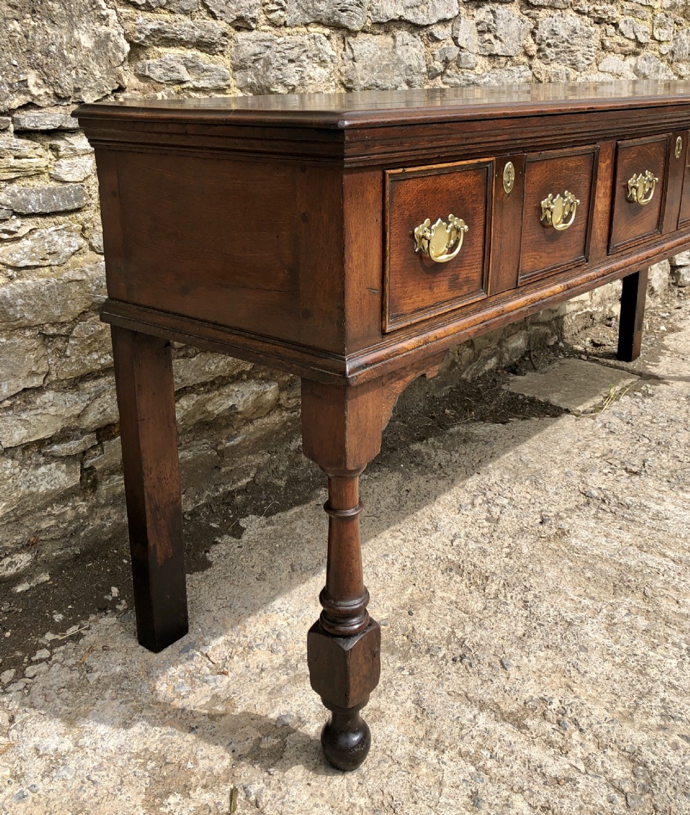 18th Century Oak Dresser Base View III