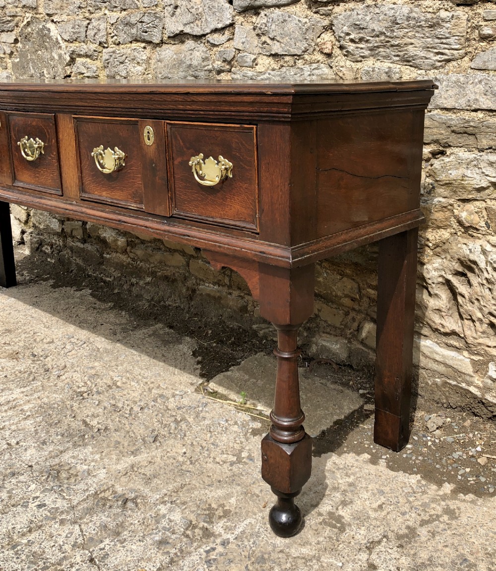 18th Century Oak Dresser Base View V