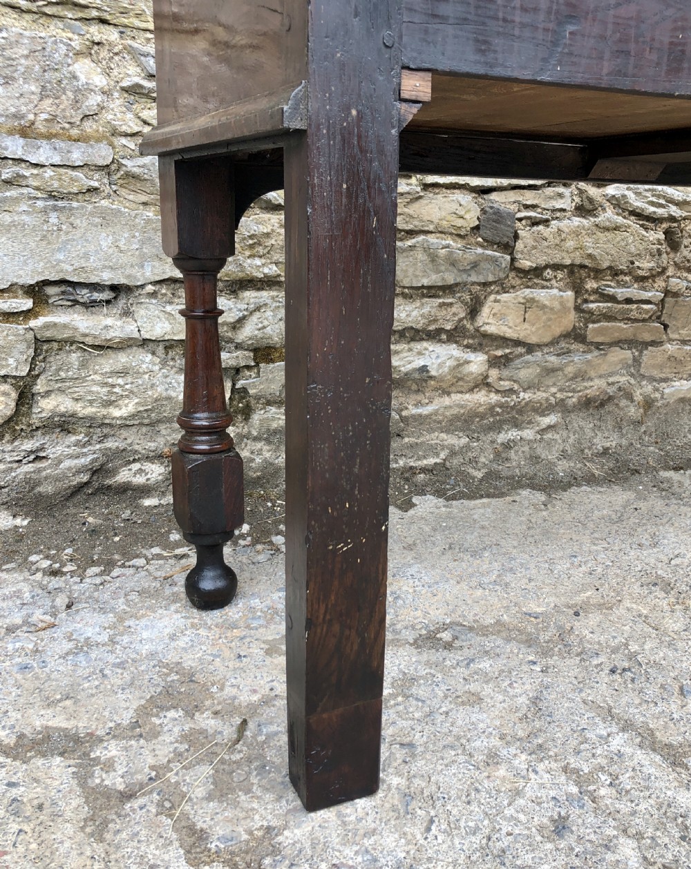 18th Century Oak Dresser Base View XIII