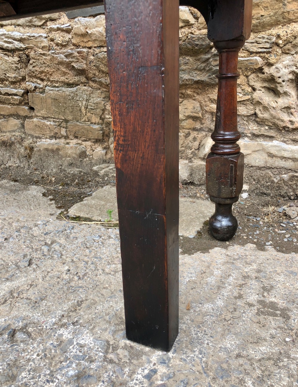 18th Century Oak Dresser Base View XVII