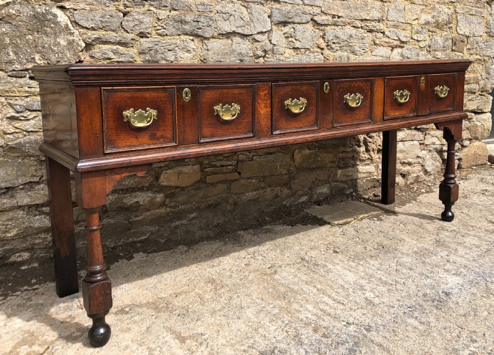 18th Century Oak Dresser Base View XXIII
