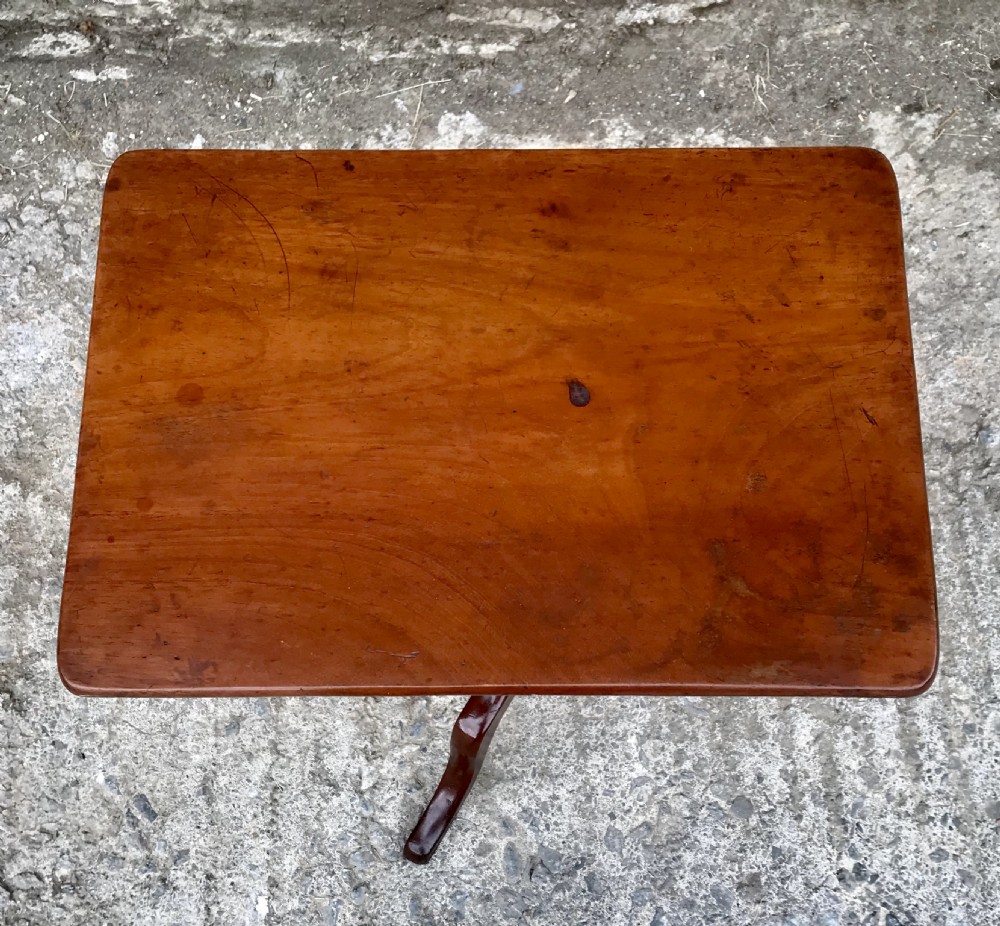 Victorian Mahogany Tilt Top Wine Table View IV
