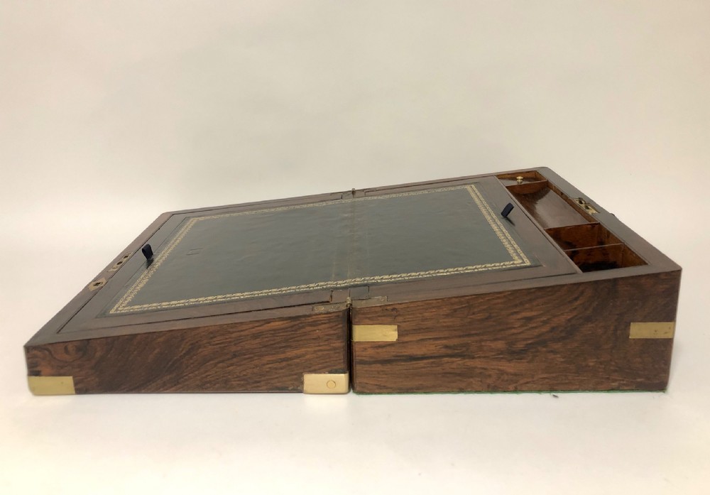 Antique Victorian Rosewood Writing Slope Box View VIII