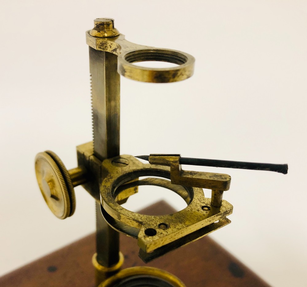 Rare Antique Botanical Microscope  View XV