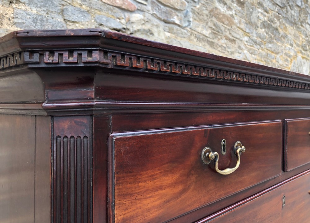 Georgian Mahogany Chest on Chest View VI