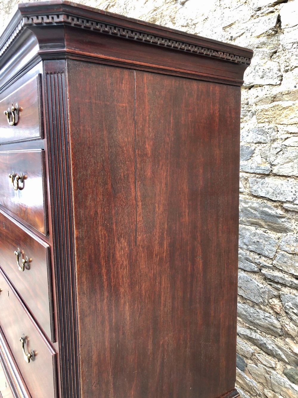 Georgian Mahogany Chest on Chest View XVII