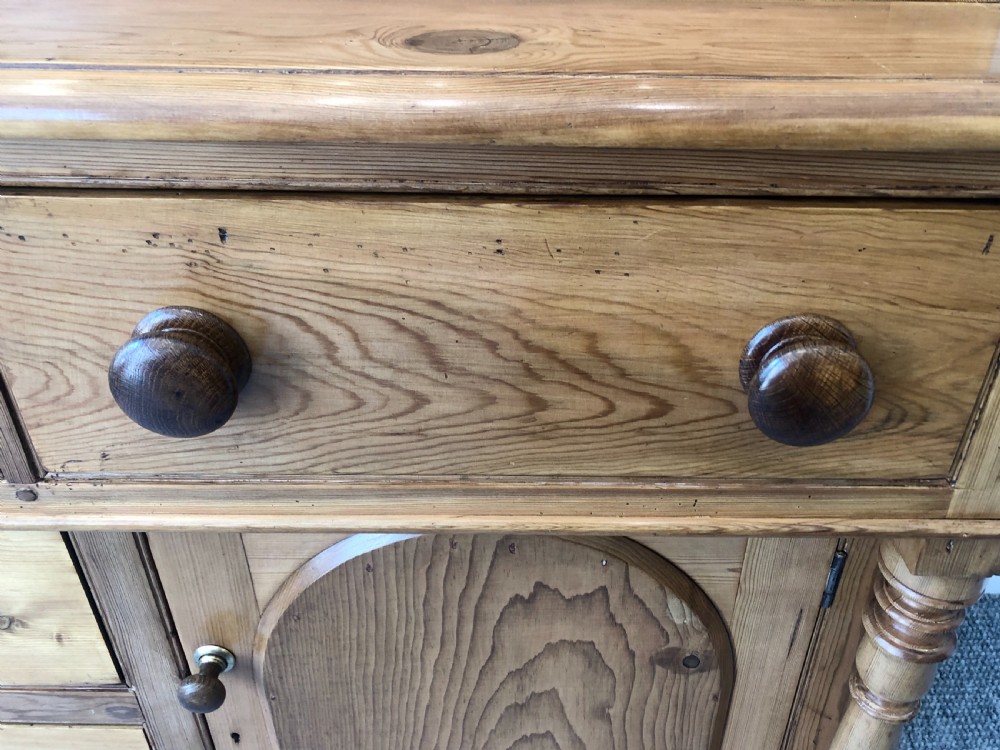 Antique Westcountry Glazed Pine Dresser View XIII