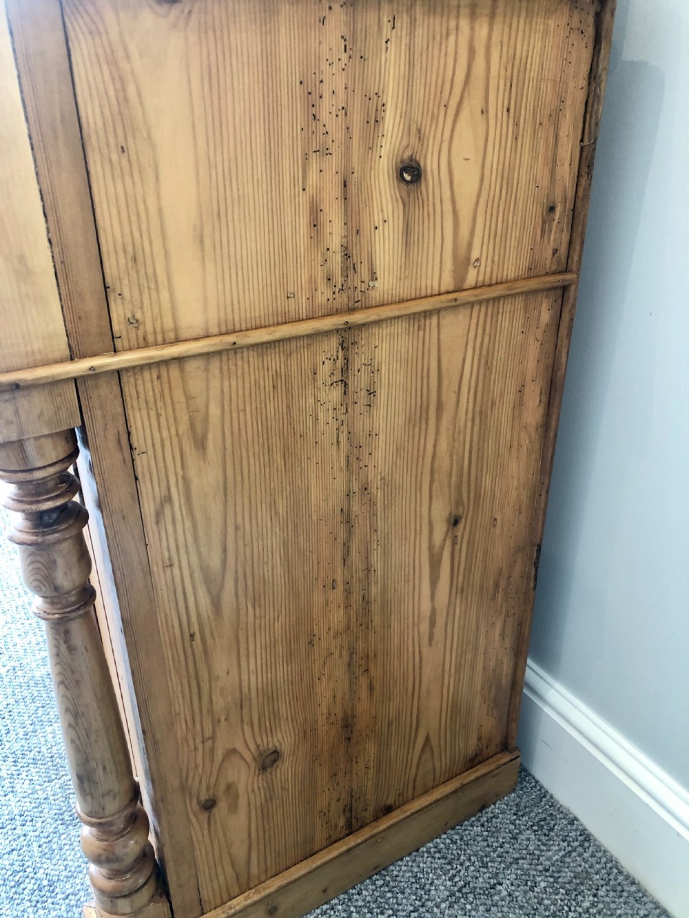 Antique Westcountry Glazed Pine Dresser View XVI