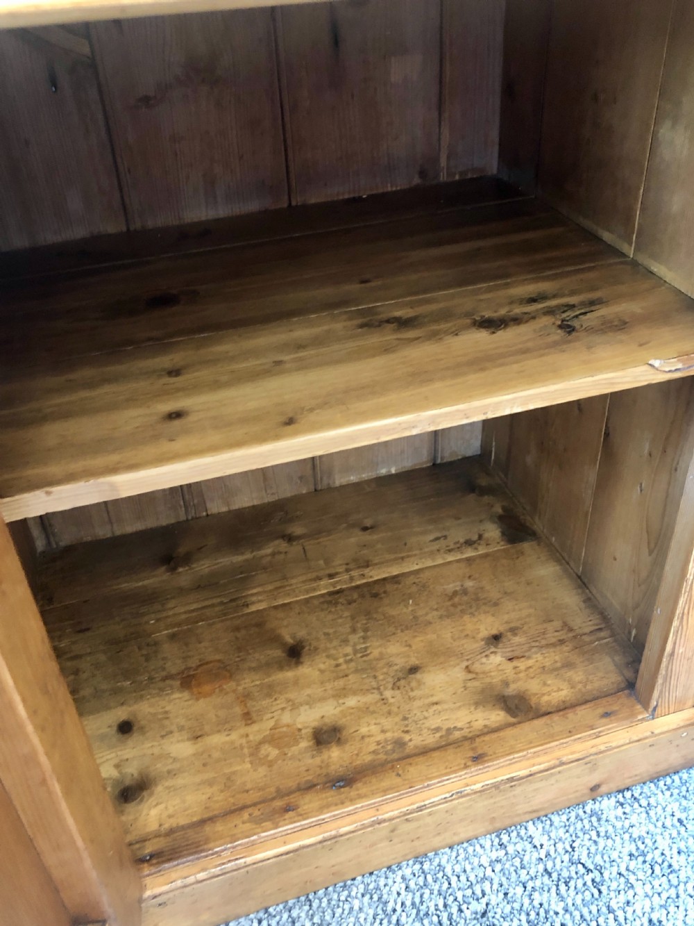 Antique Westcountry Glazed Pine Dresser View XVII