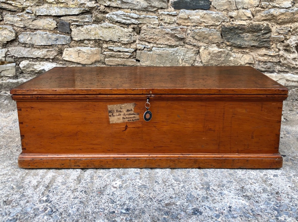 Antique Military Bed Box View II