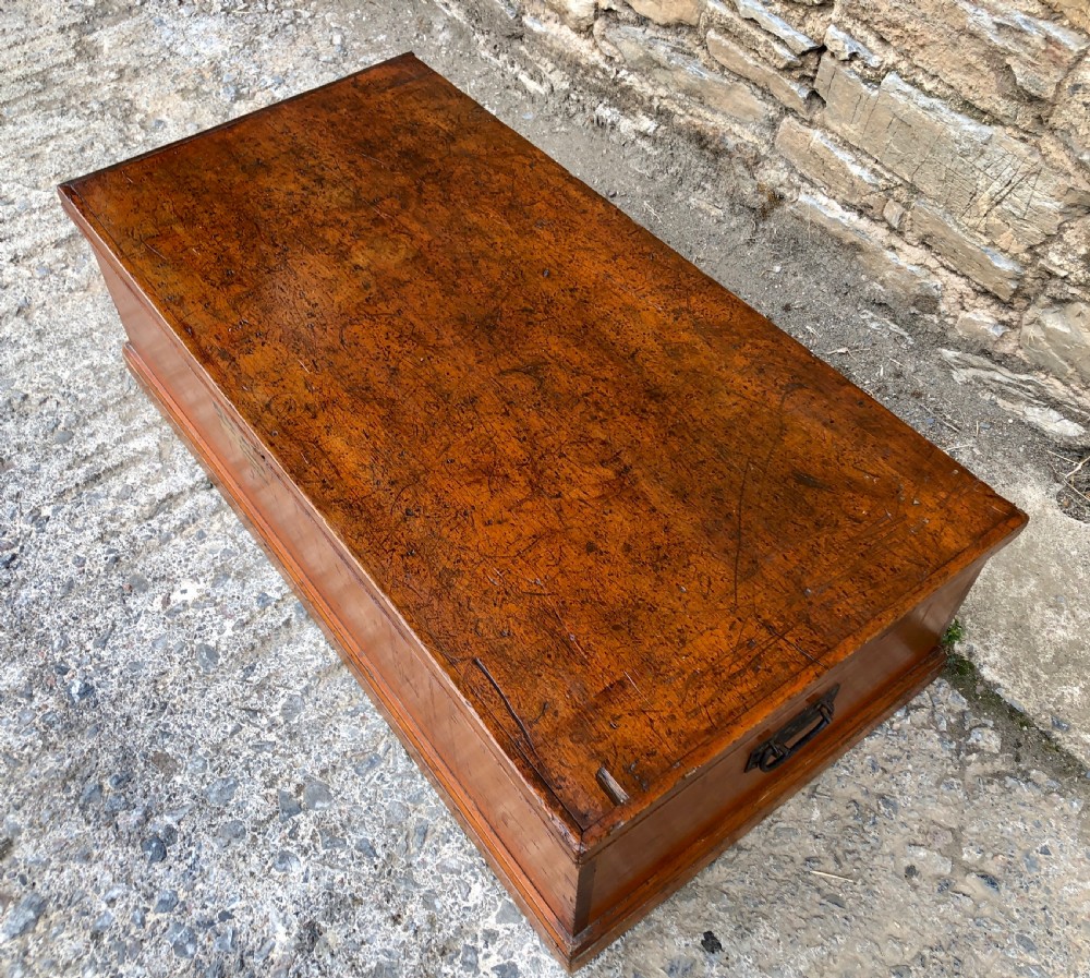 Antique Military Bed Box View X