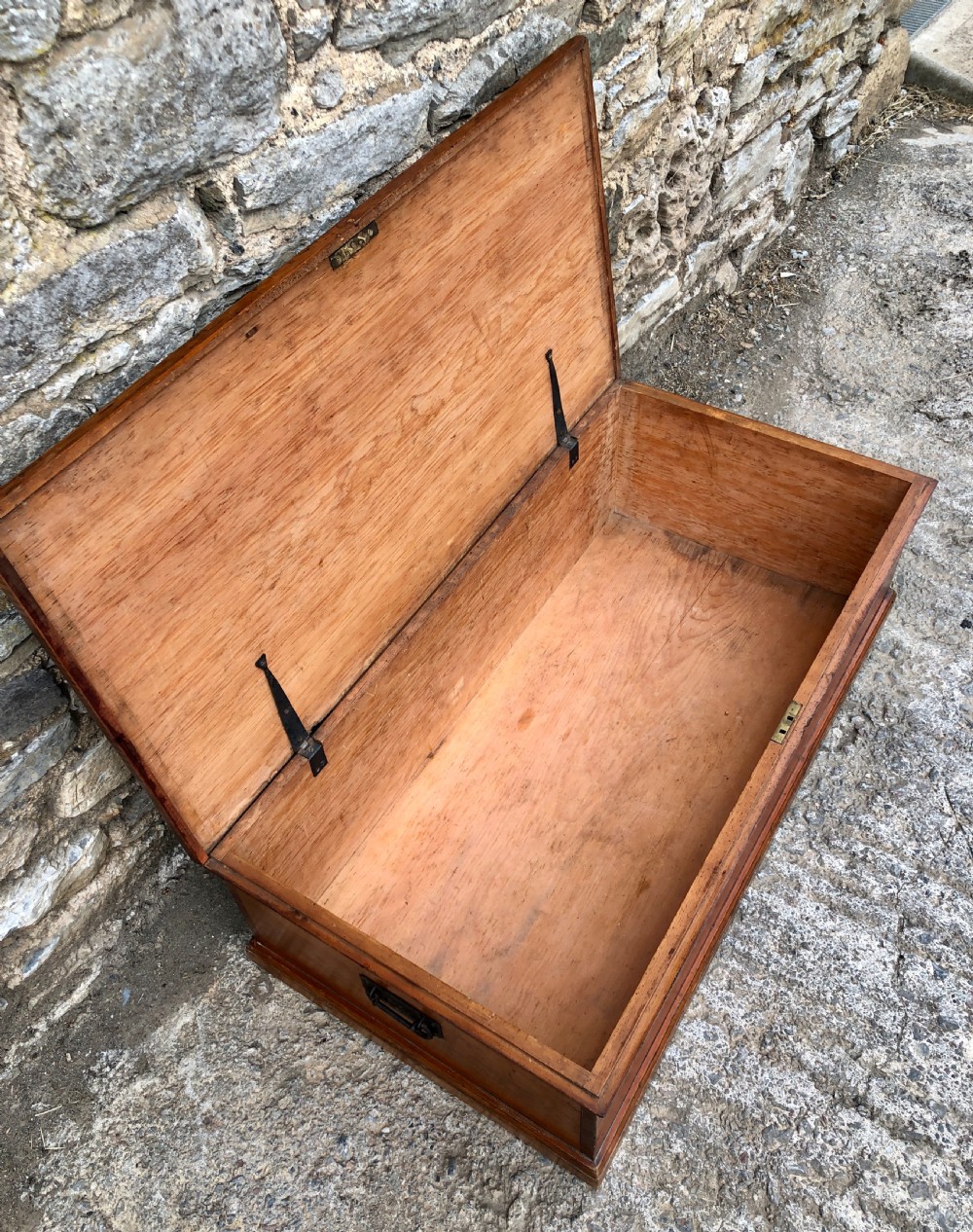 Antique Military Bed Box View XI