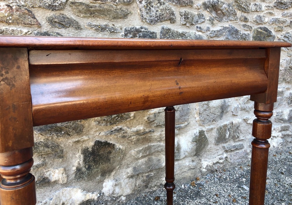 Small Victorian Mahogany Writing Table View V