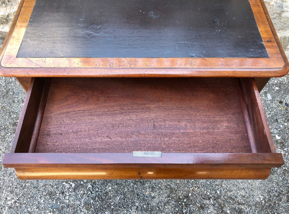 Small Victorian Mahogany Writing Table View VII