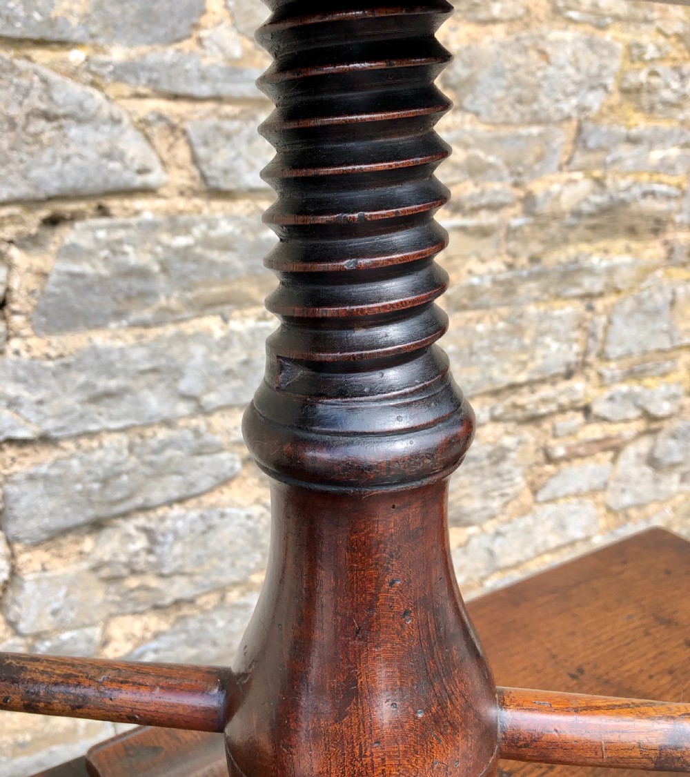 Georgian Oak Linen Press Chest View XVII
