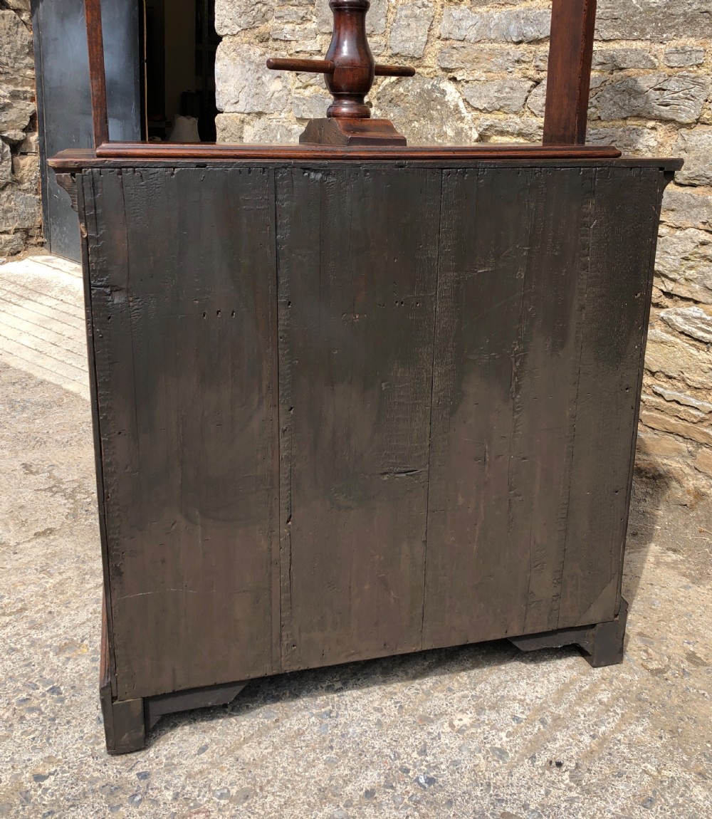 Georgian Oak Linen Press Chest View XVIII