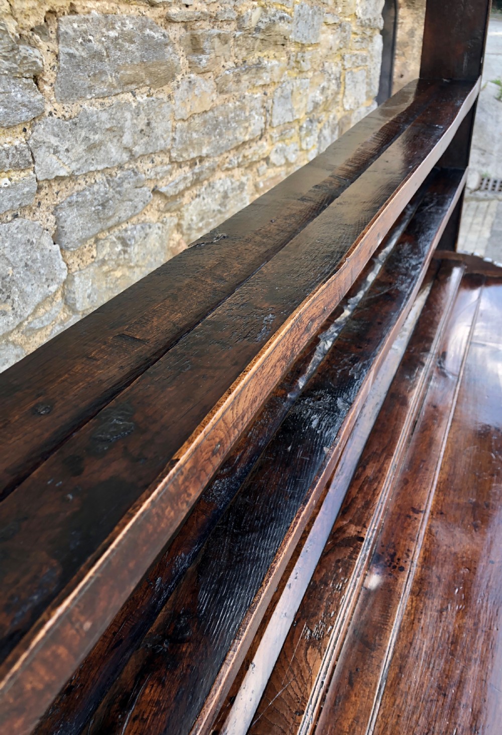 18th Century Georgian Oak Potboard Dresser View VIII