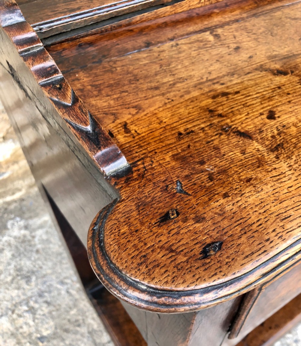 18th Century Georgian Oak Potboard Dresser View XV