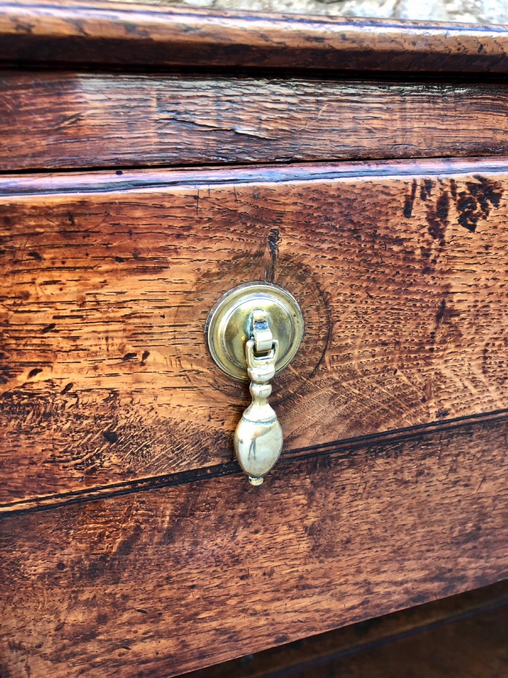 18th Century Georgian Oak Potboard Dresser View XVII
