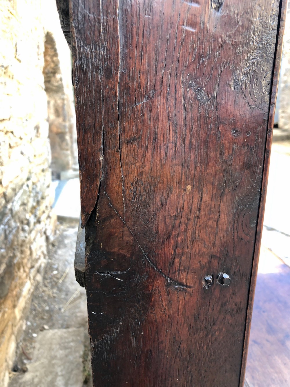 18th Century Georgian Oak Potboard Dresser View XVIII