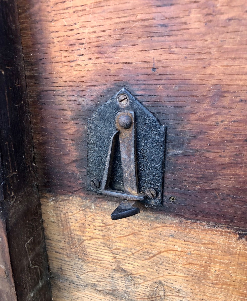 Antique Georgian Oak Tilt Top Occasional Table View VIII