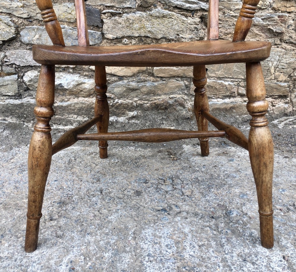 Antique Windsor Bar Back Carver Chair View XIII