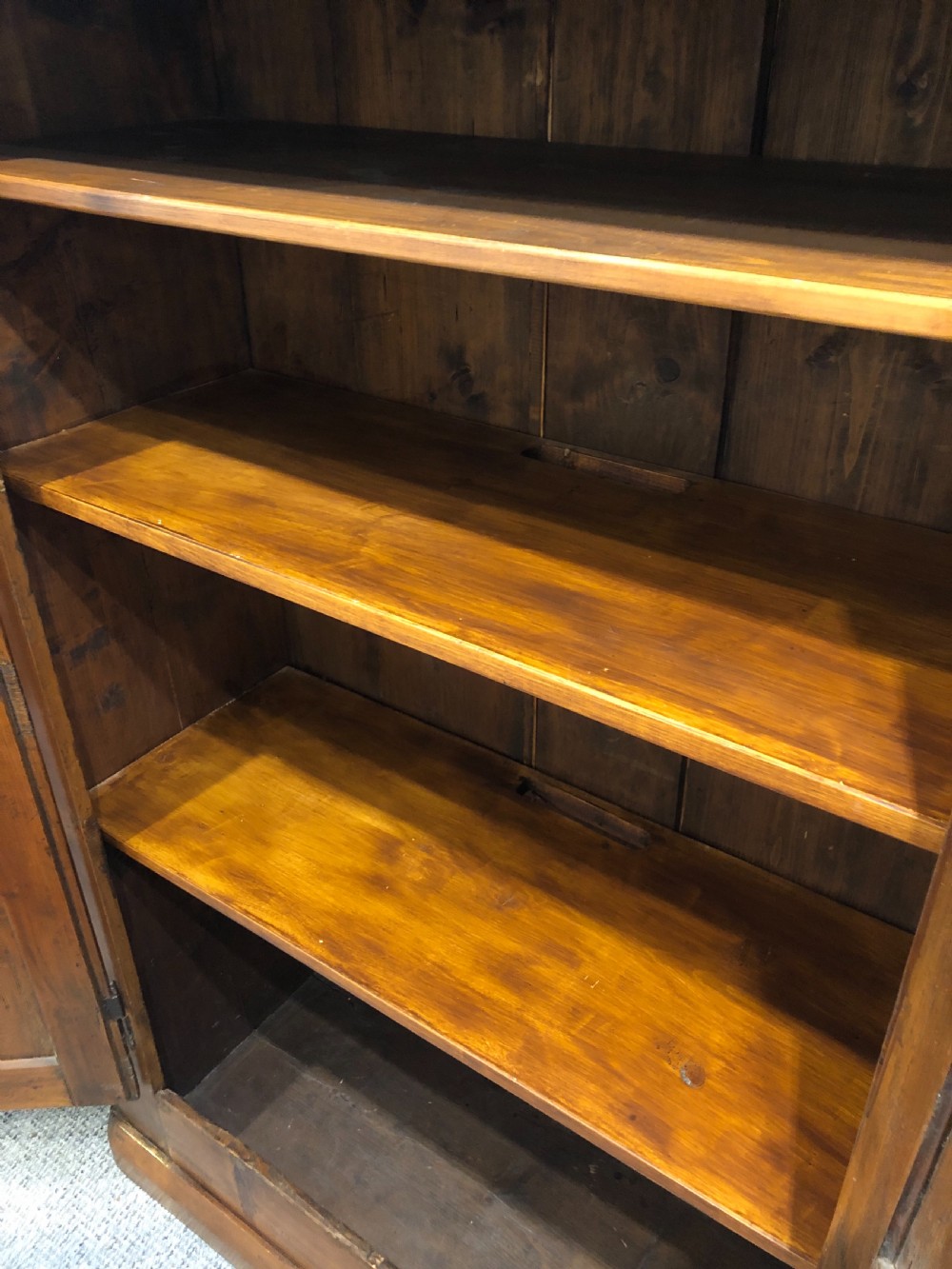 Antique Swiss Pine Storage Cupboard View XII