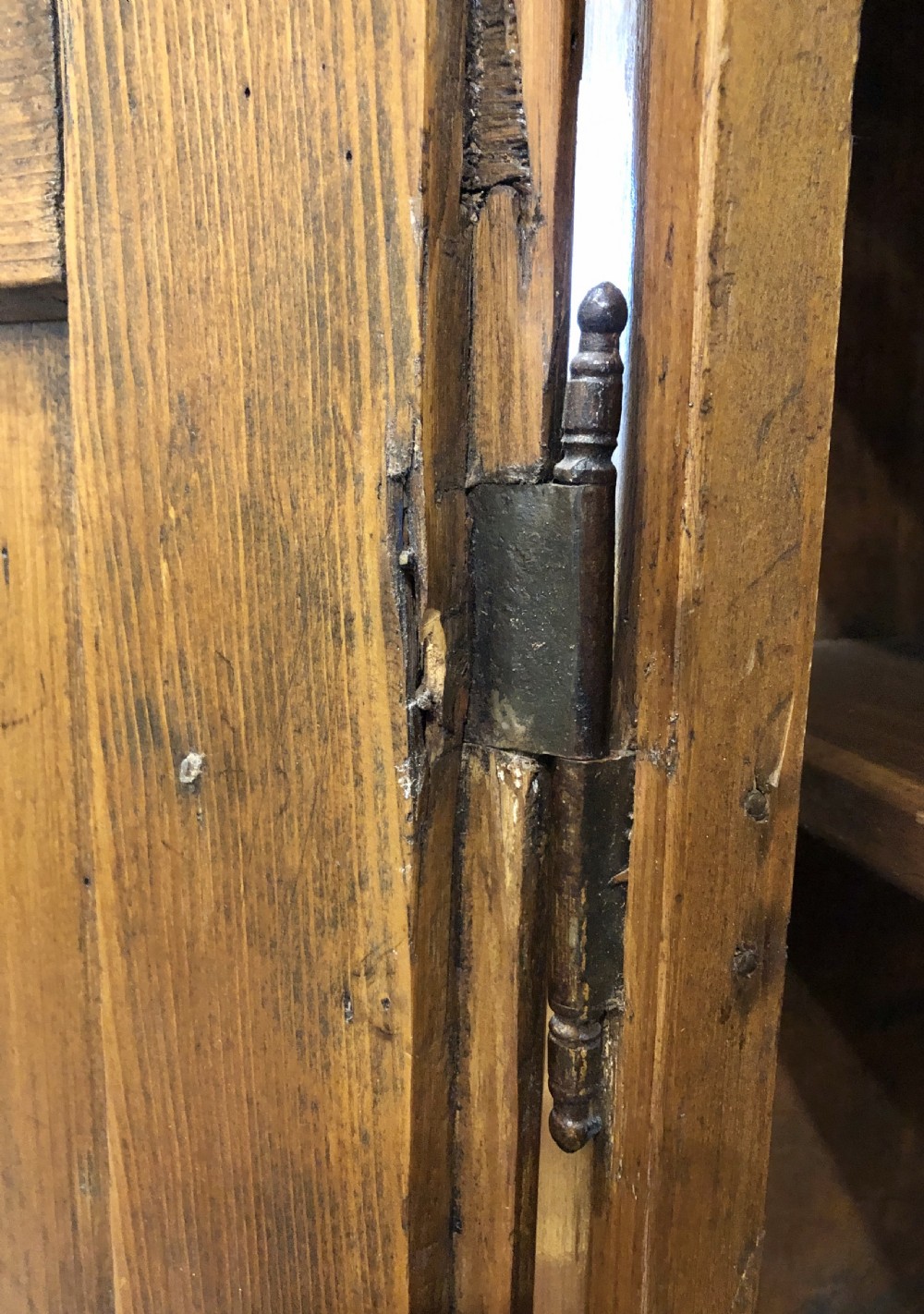 Antique Swiss Pine Storage Cupboard View XIII