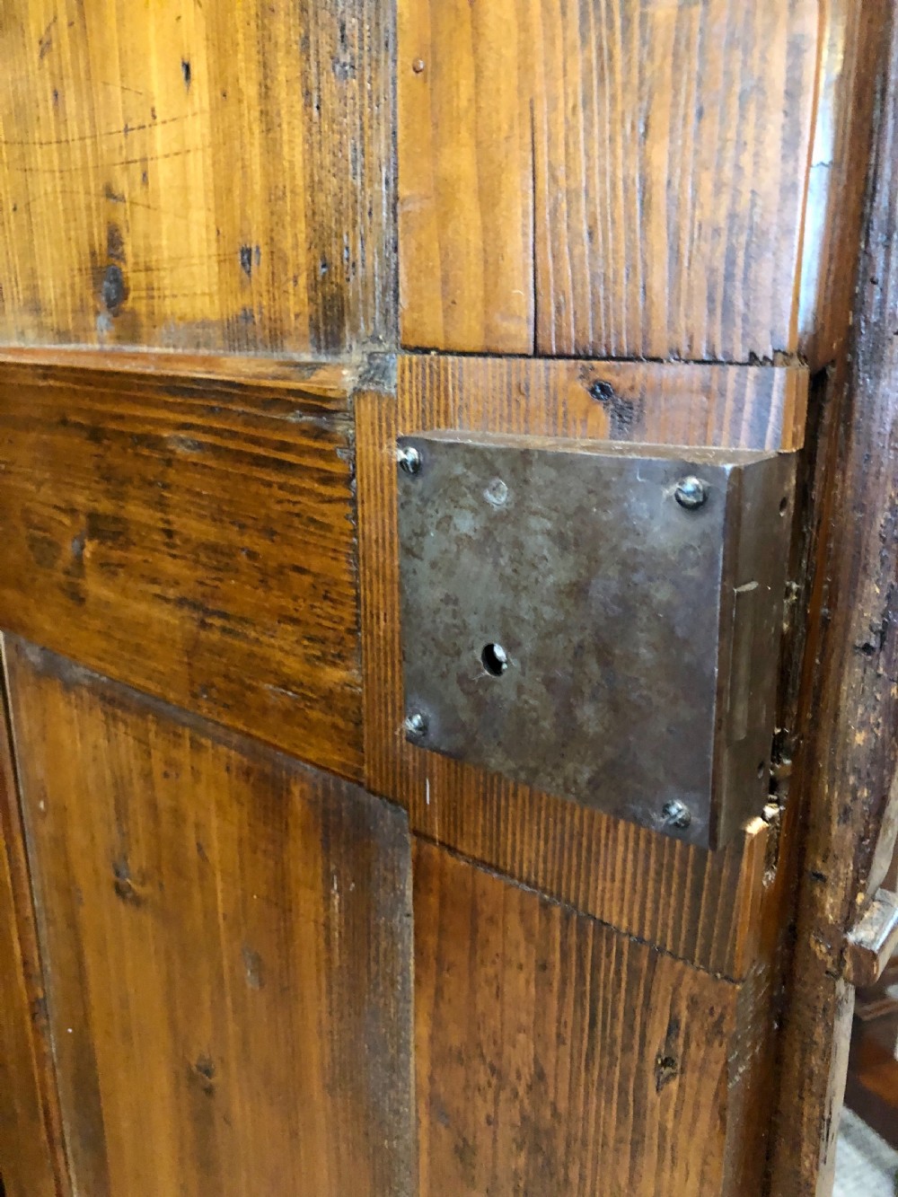 Antique Swiss Pine Storage Cupboard View XIV