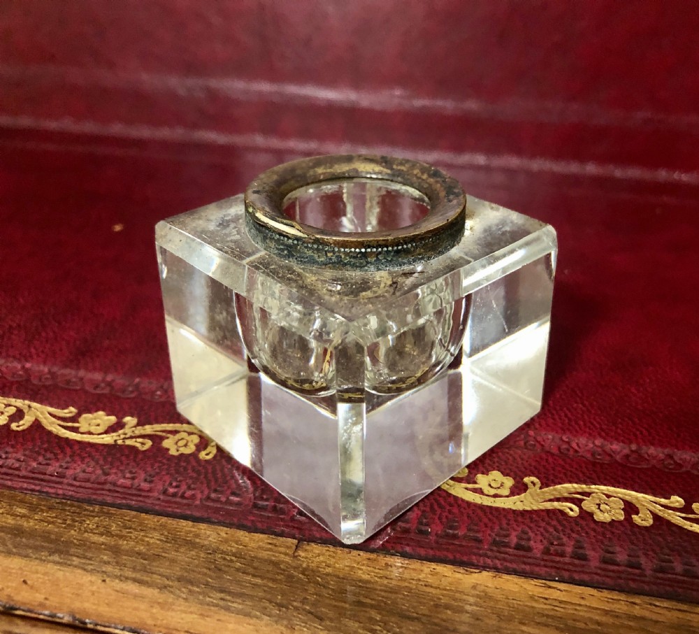 Antique Victorian Tunbridge Ware Writing Slope Box View IX