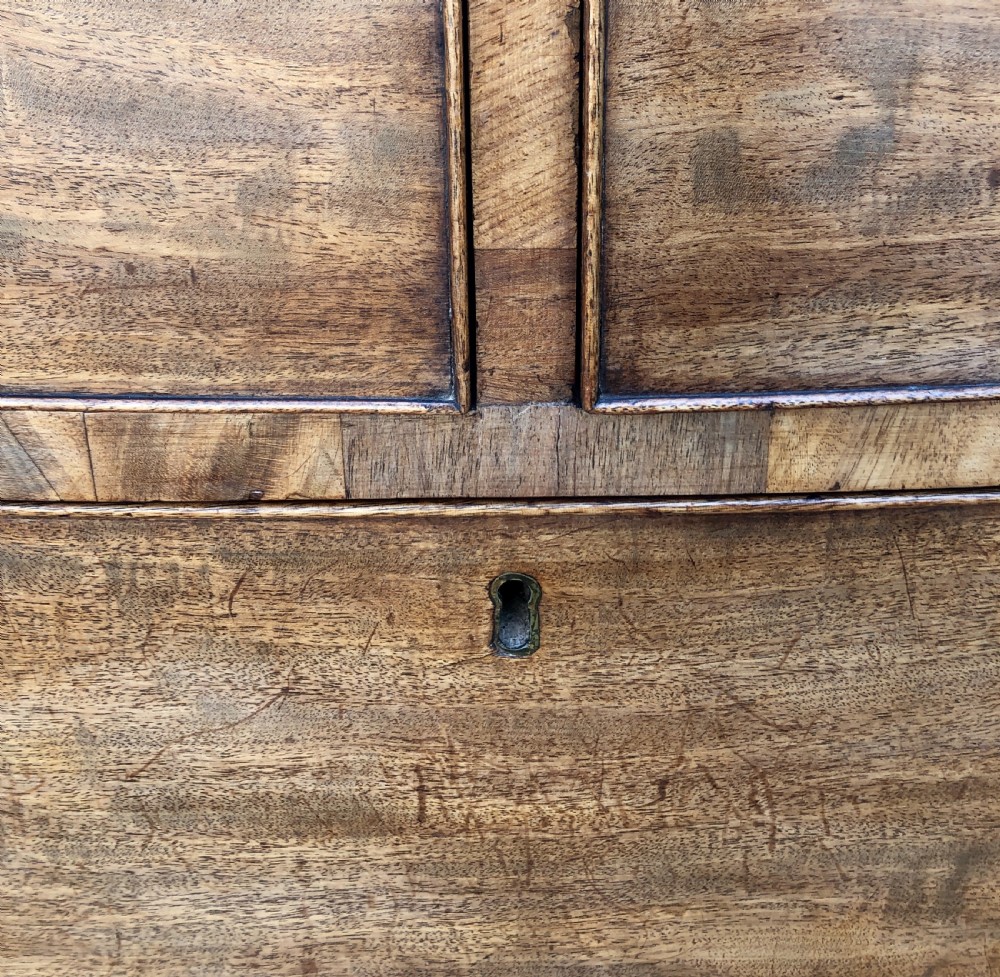 Antique Mahogany Bow Front Chest of Drawers View V