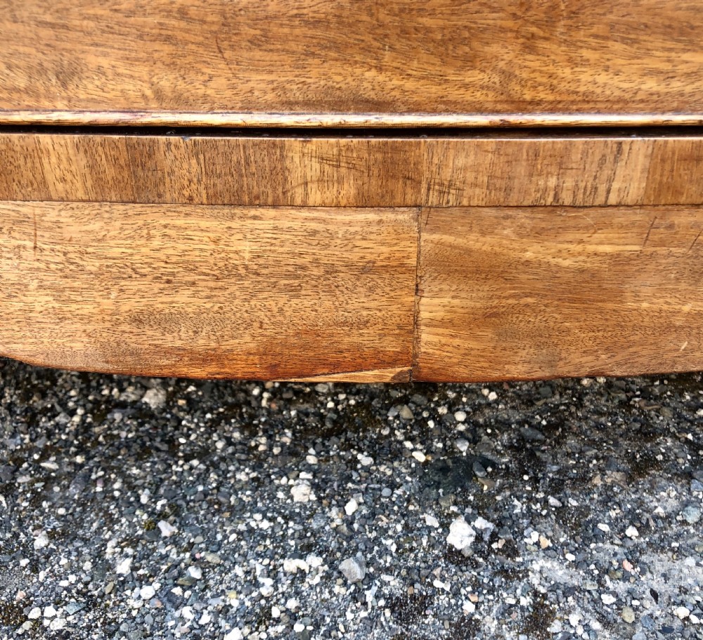 Antique Mahogany Bow Front Chest of Drawers View VI