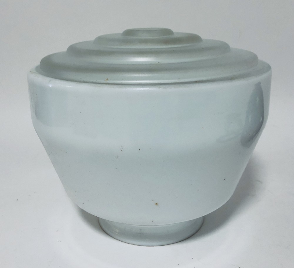 Antique Opaline Glass Pendant Light View IX