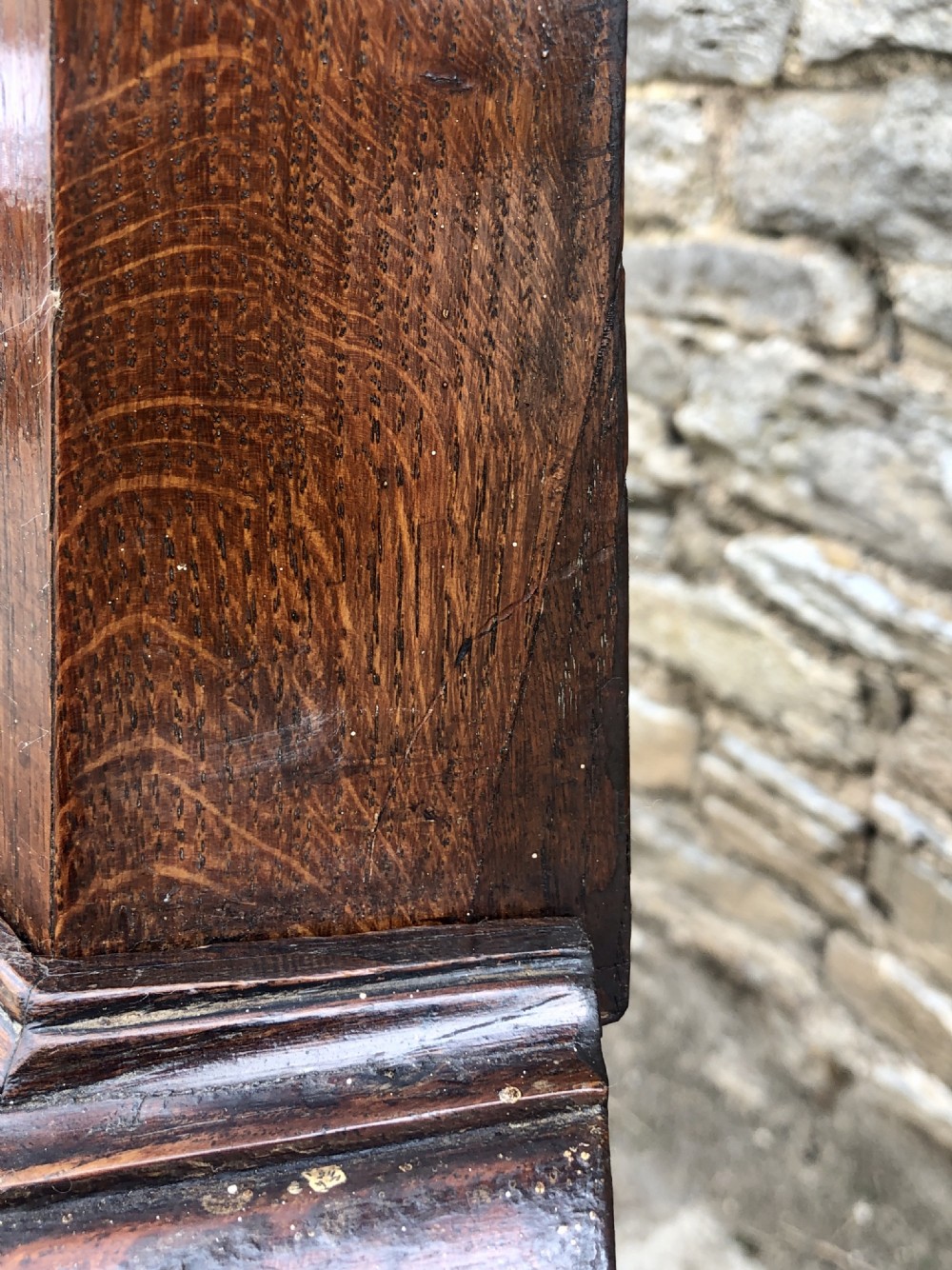 Large Georgian Oak Floorstanding Corner Cupboard  View XVI